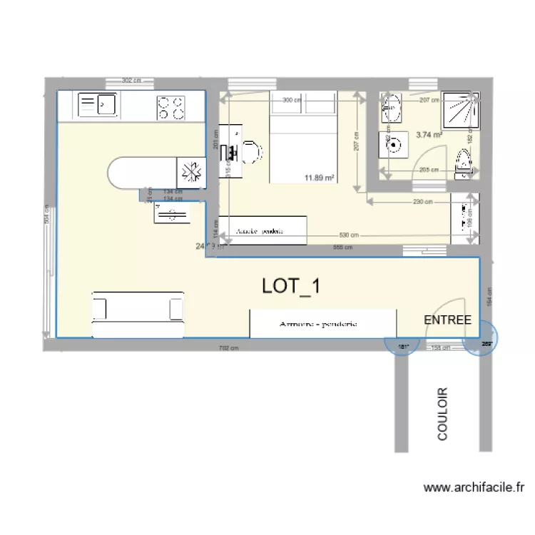 Portet Lot12. Plan de 