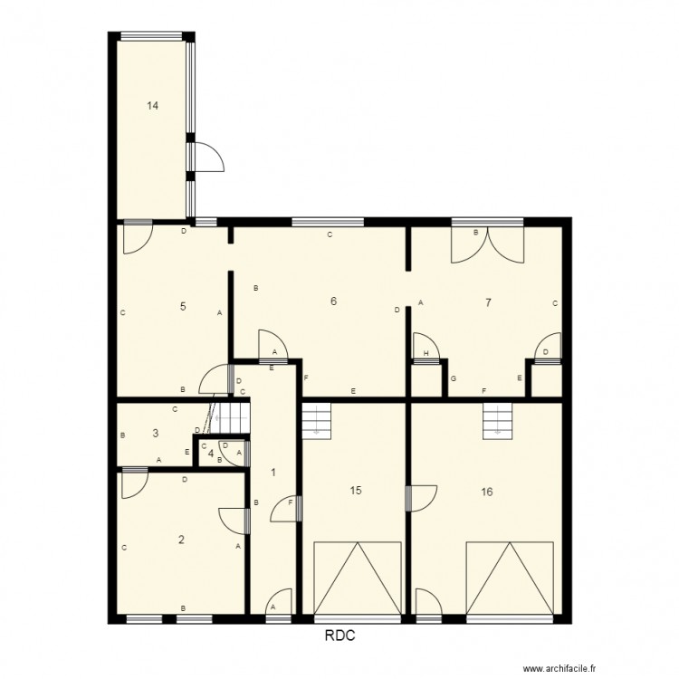 184538 DALLENBACH Plomb. Plan de 0 pièce et 0 m2