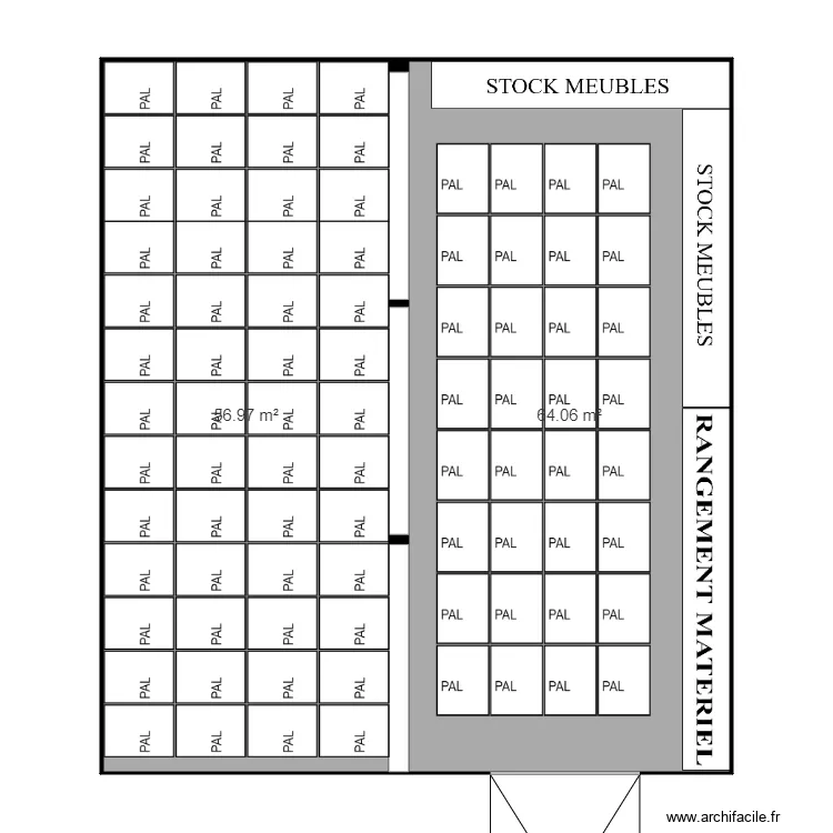 dépot Grosses saisons. Plan de dépot Grosses saisons. Plan de