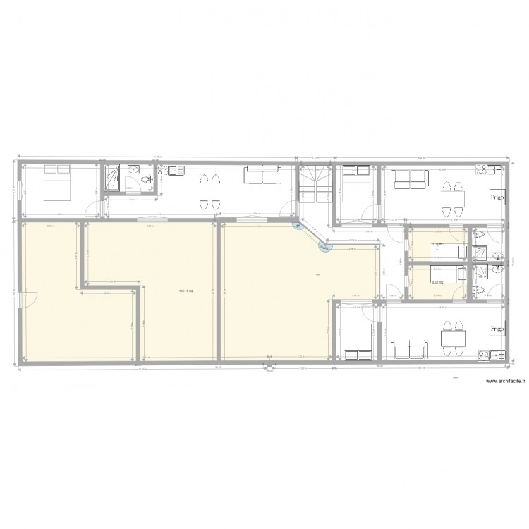 Hu3. Plan de 0 pièce et 0 m2