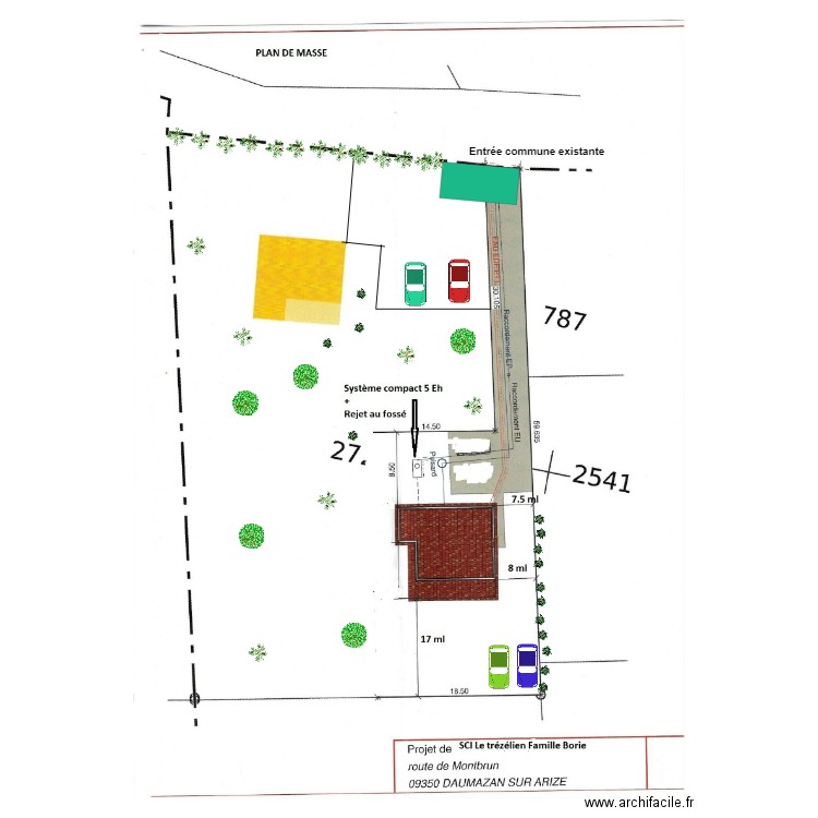 sci le trezelien. Plan de 0 pièce et 0 m2