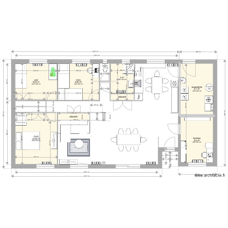 maison gaudin guéret 2. Plan de 0 pièce et 0 m2