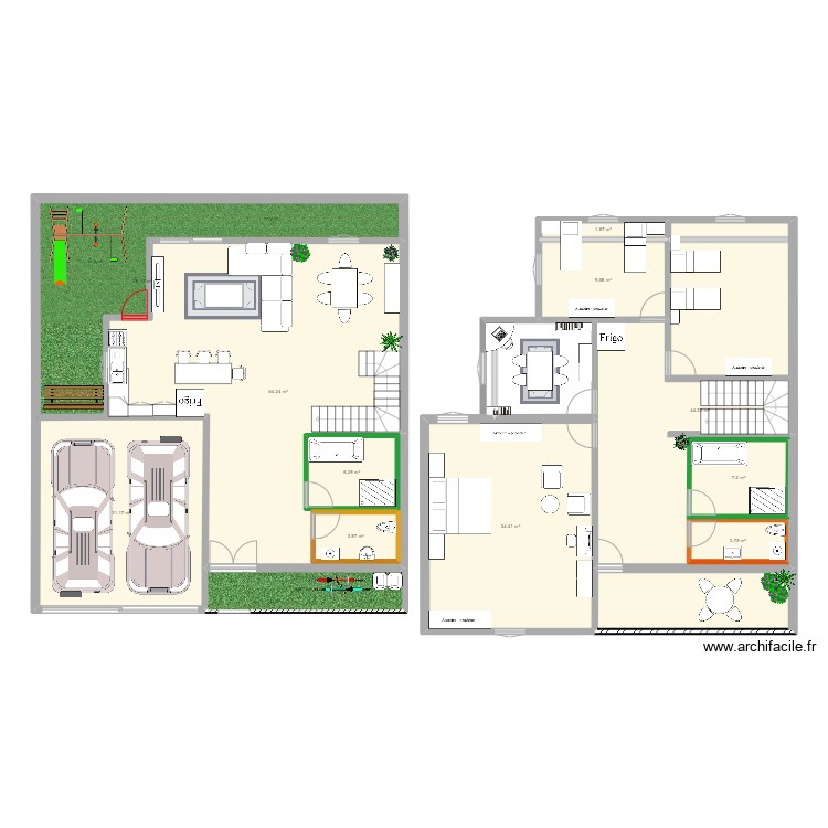 Maison1. Plan de 0 pièce et 0 m2