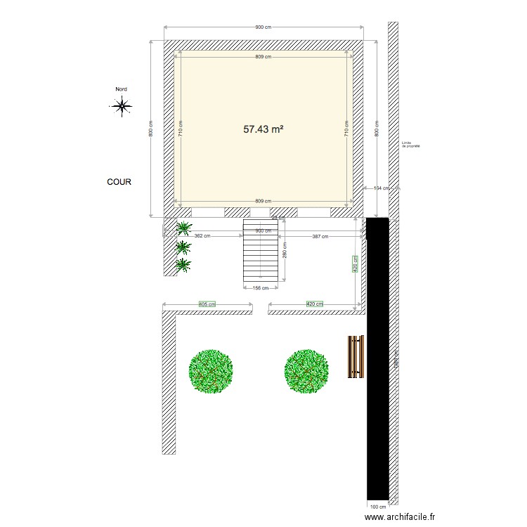 Maison PASCAL et extérieur. Plan de 0 pièce et 0 m2