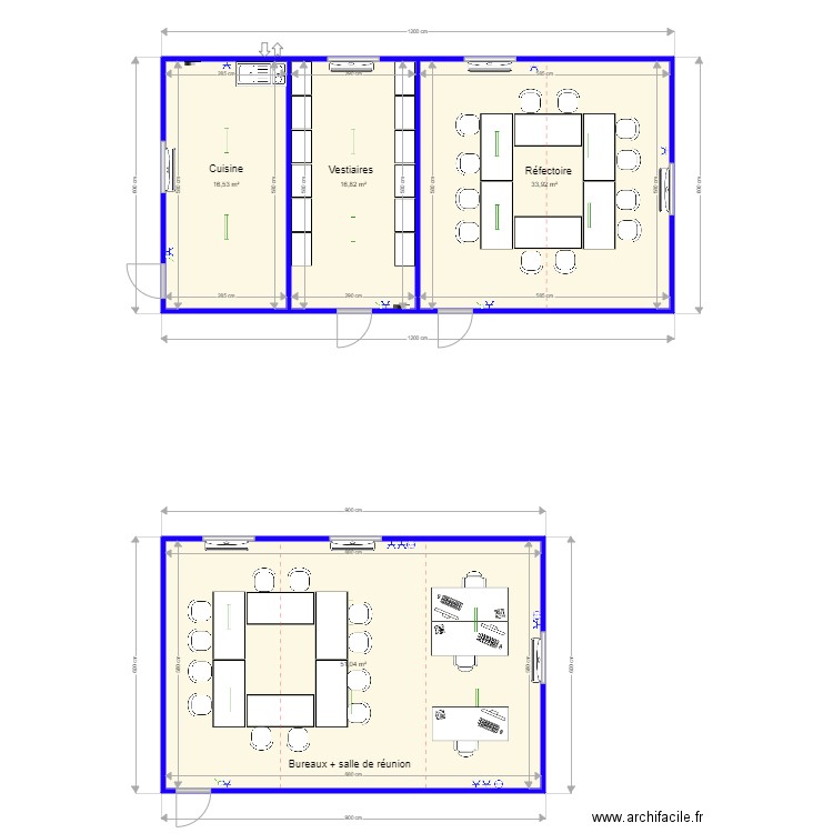 DHERTE Rixensart. Plan de 4 pièces et 118 m2