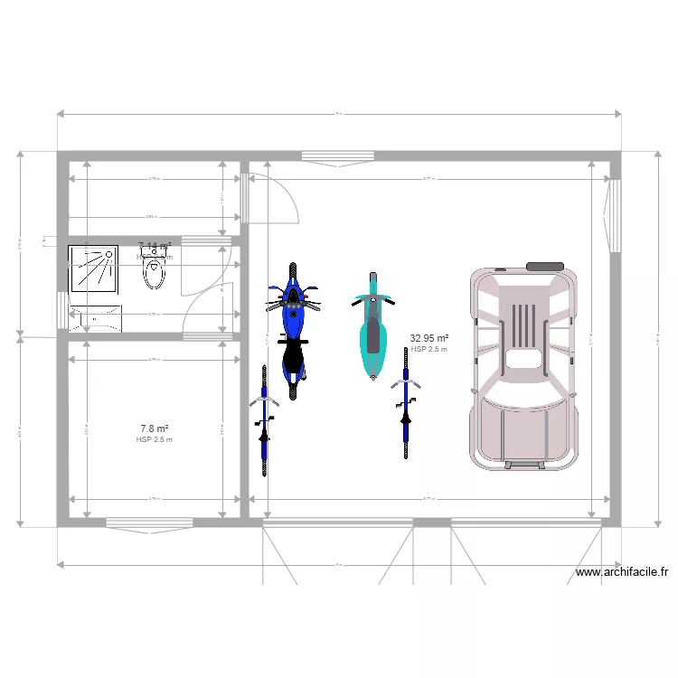 garage plan au sol MODIF 5. Plan de garage plan au sol MODIF 5. Plan de
