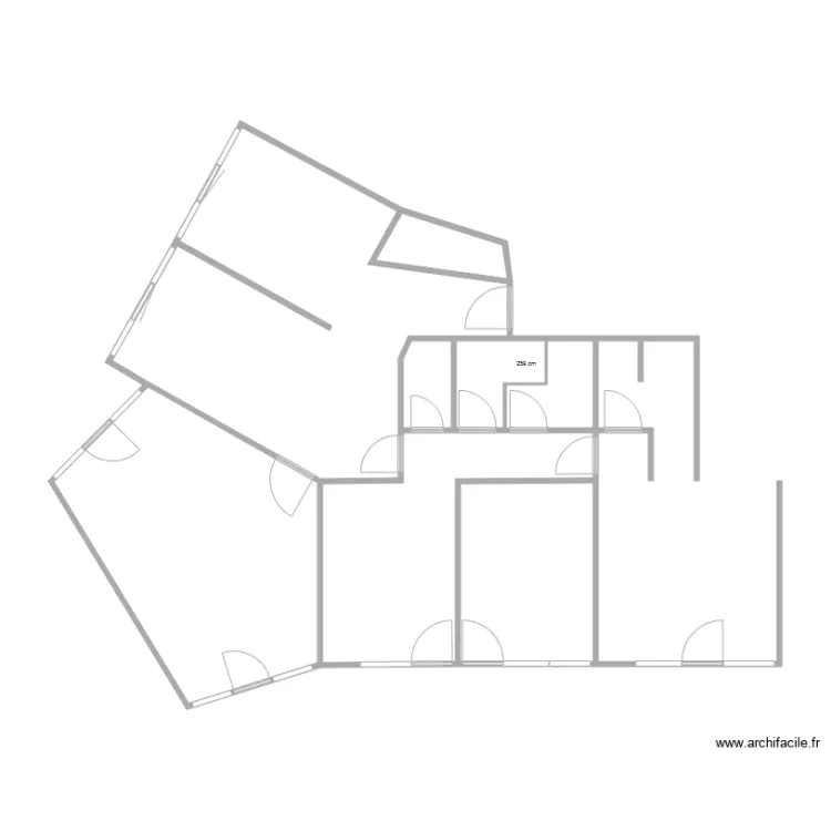 La Proue2 corrig&eacute;. Plan de 