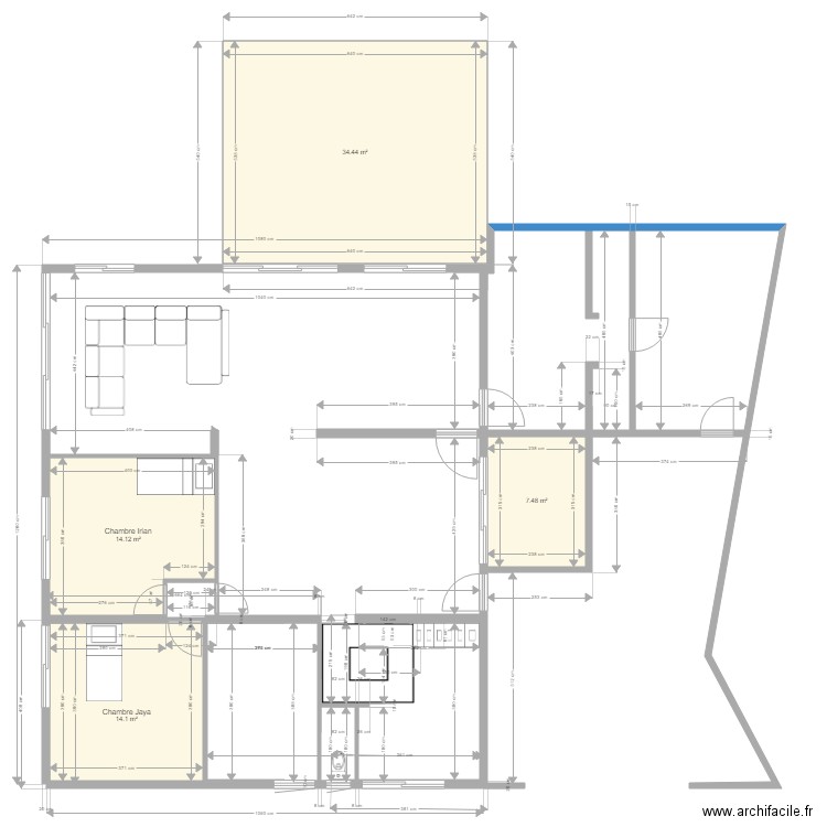 Maison Magenta 2. Plan de 0 pièce et 0 m2