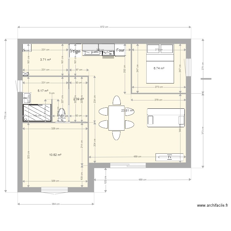 2 ch. Plan de 0 pièce et 0 m2