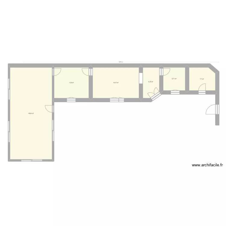 MORLE ETAT PROJETE. Plan de 