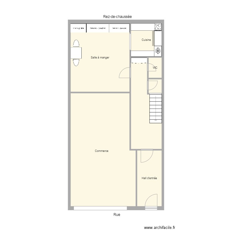 Rez Prado. Plan de 0 pièce et 0 m2