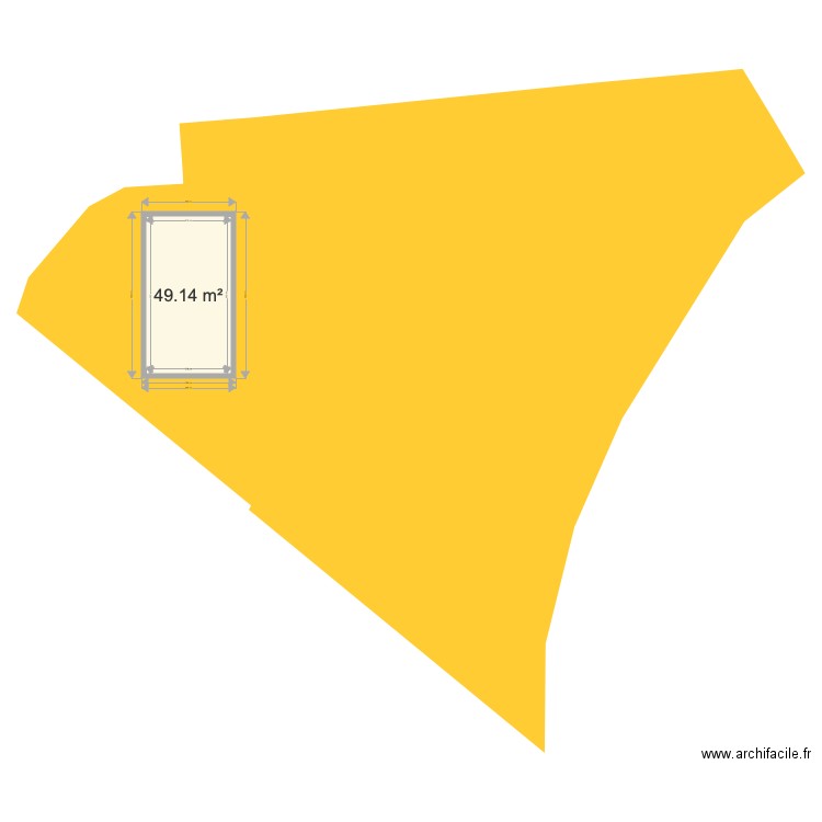 terrain Carignan. Plan de 0 pièce et 0 m2