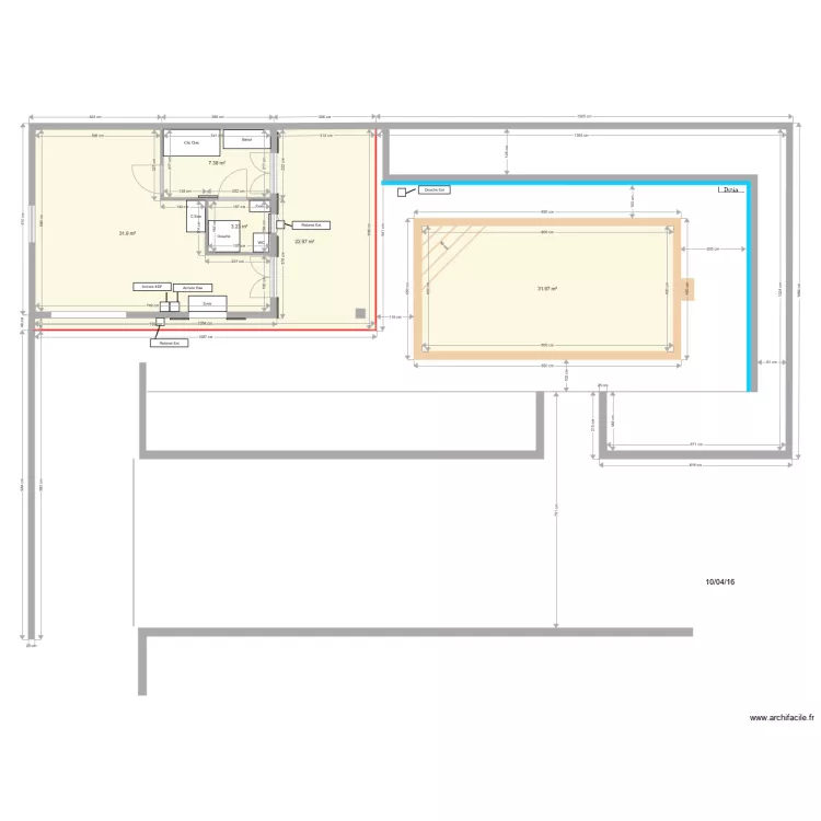 DEPENDANCE INTERIEUR 05 17. Plan de DEPENDANCE INTERIEUR 05 17. Plan de