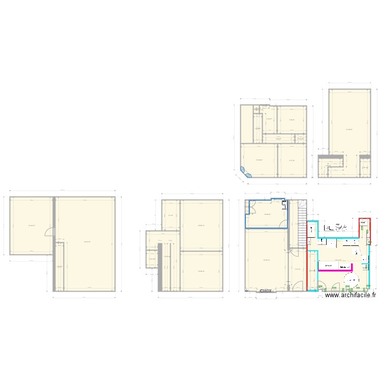 plan lamotte immeuble. Plan de 0 pièce et 0 m2