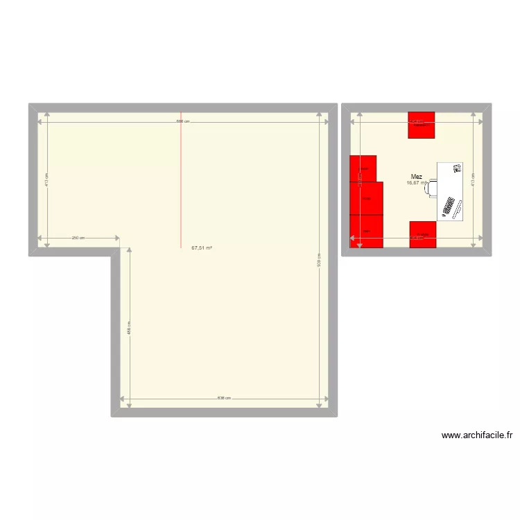 garage causse ex mna2. Plan de 