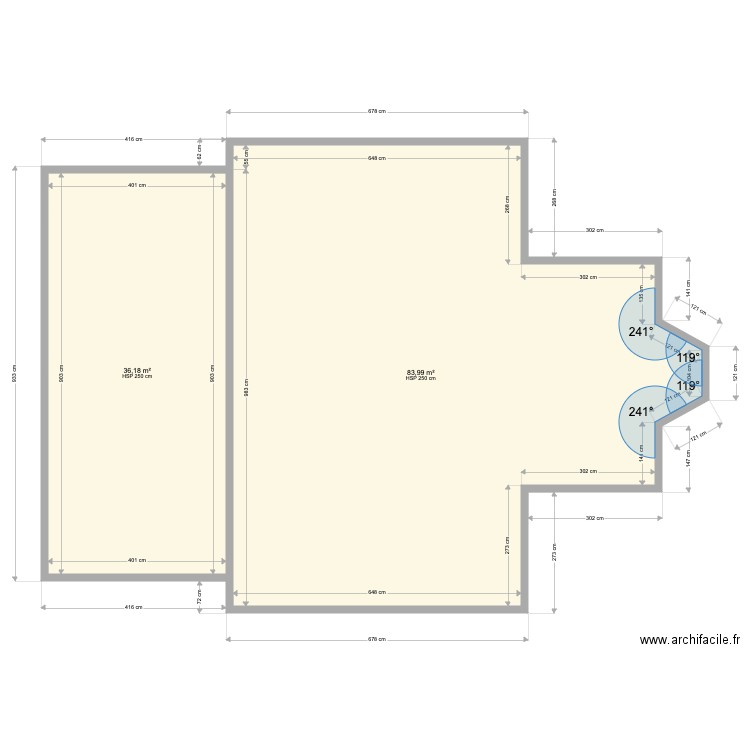 SS ZHIBEK. Plan de 2 pièces et 120 m2