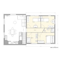 plan maison sans extension 3 chambres