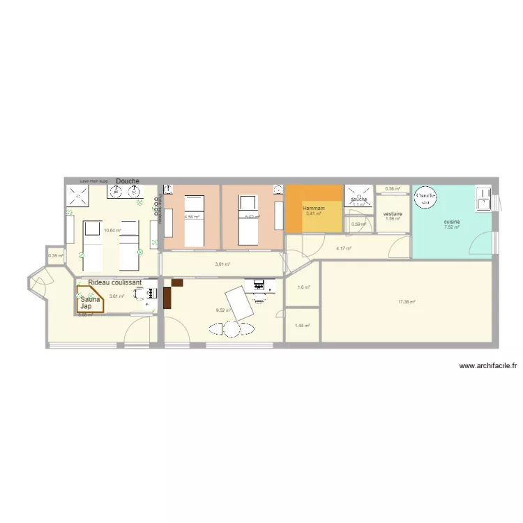 dernier plan revu. Plan de 