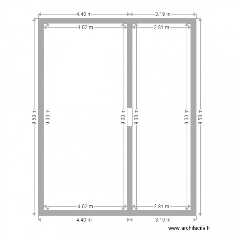 louiza. Plan de 0 pièce et 0 m2