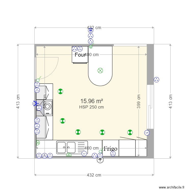 horeau. Plan de 0 pièce et 0 m2