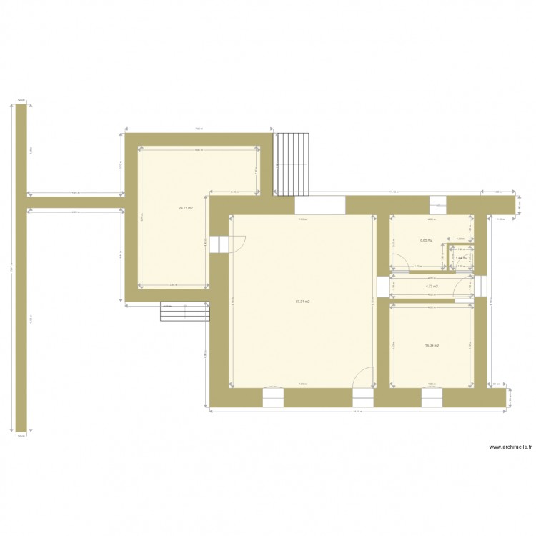 terrasse 2. Plan de 0 pièce et 0 m2