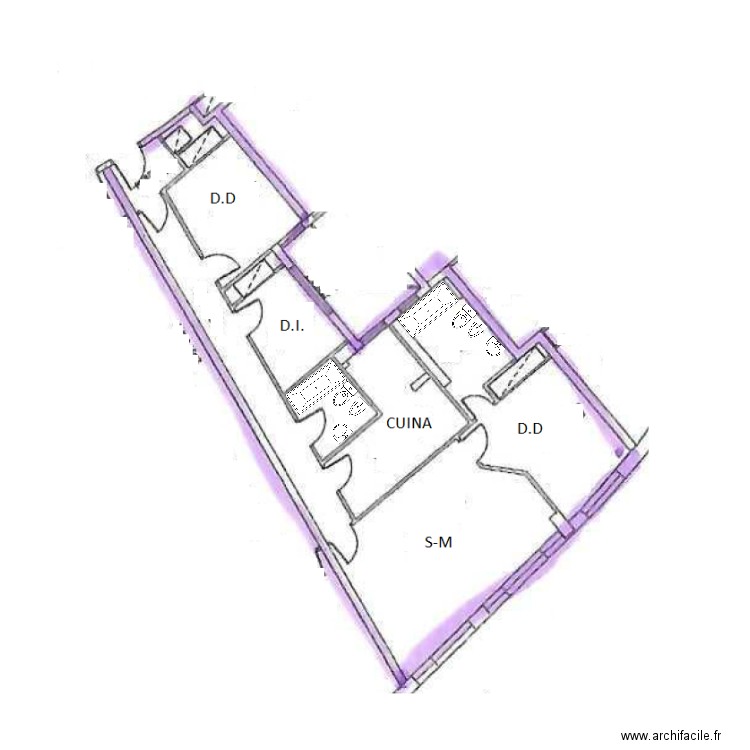 ED. BORDA DEL SOLÀ ESCALA C 3-C. ANDORRA. Plan de 0 pièce et 0 m2