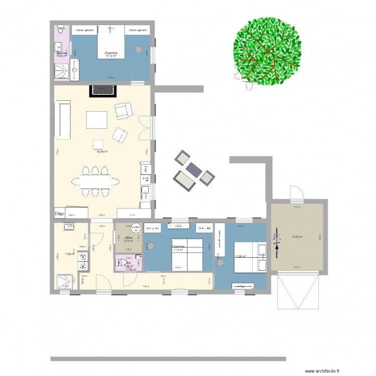 YeuL cadouere SO. Plan de 0 pièce et 0 m2