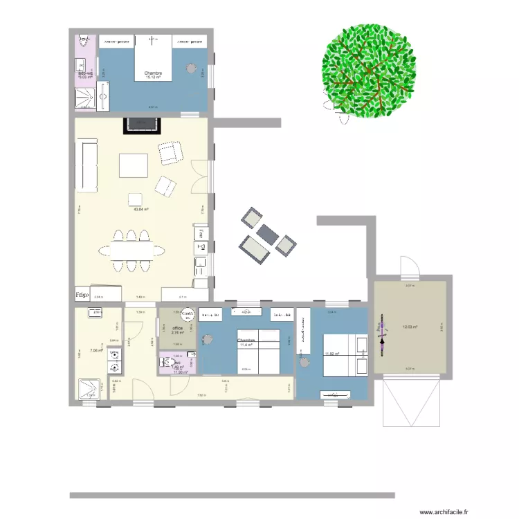 YeuL cadouere SO. Plan de 