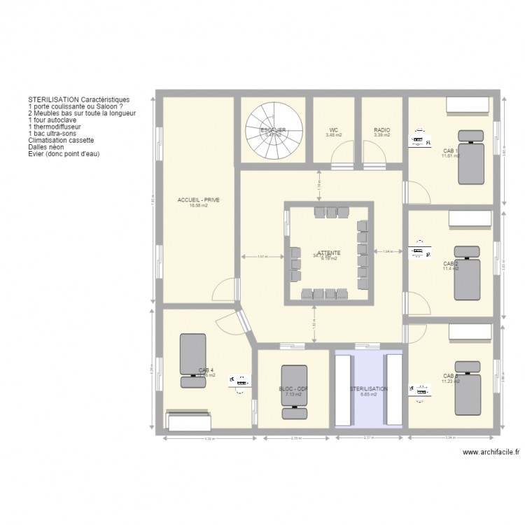 VAL FONTENAY 3 STERILISATION. Plan de 0 pièce et 0 m2