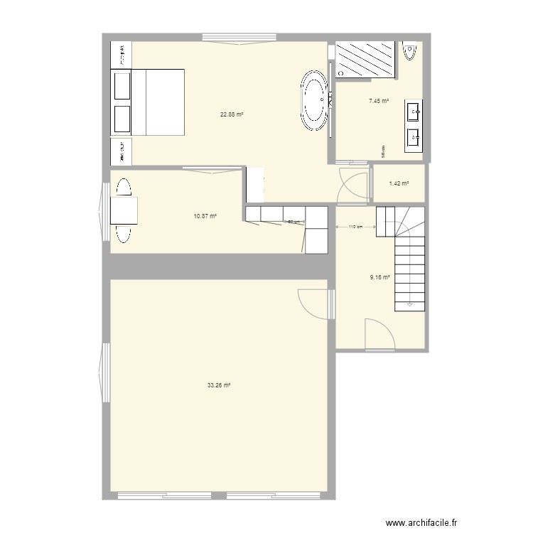 K ET N 2  q. Plan de 0 pièce et 0 m2