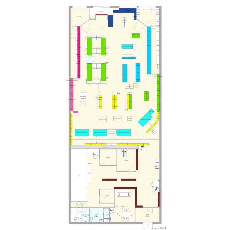 IMPLANTATIONS V2. Plan de 0 pièce et 0 m2