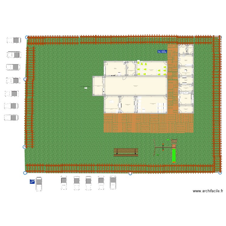 Plan crechte Trinité. Plan de 0 pièce et 0 m2