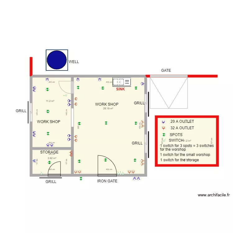 WORKSHOP OUTLETS POSITIONS 26 MAY 20222. Plan de 