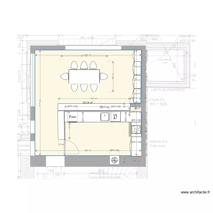 cuisine filolie 1. Plan de 