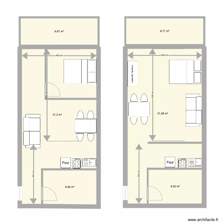 An&eacute;mone. Plan de 