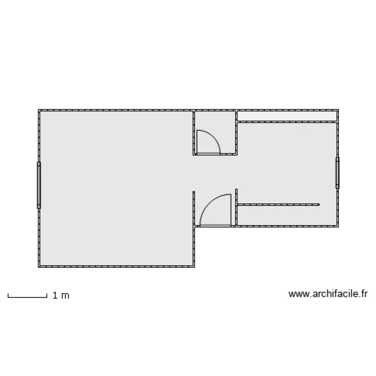 Appartement Pauline. Plan de 
