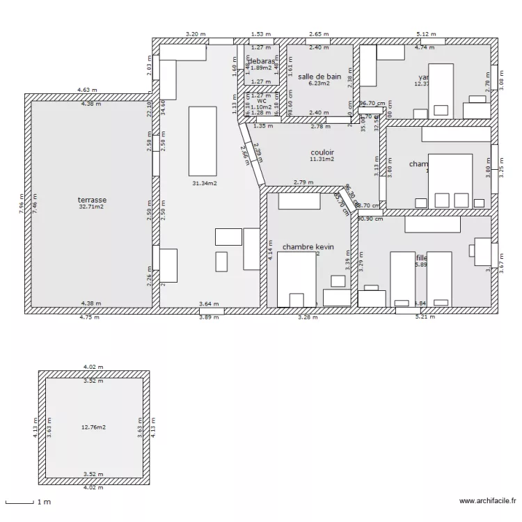 maison 5. Plan de 