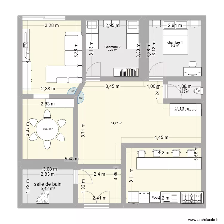 plan maison. Plan de plan maison. Plan de