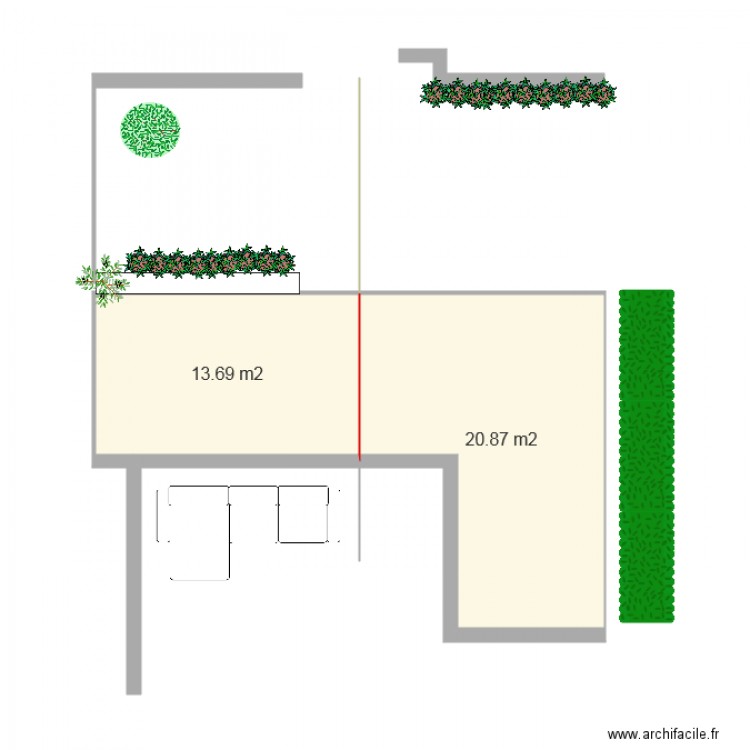 JARDIN paris. Plan de 0 pièce et 0 m2