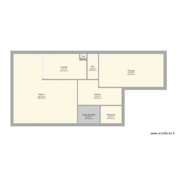 Montpell. Plan de 0 pièce et 0 m2