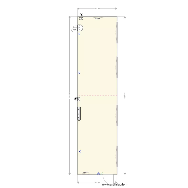 2 64004 et 2 64005   1200 sur 300. Plan de 