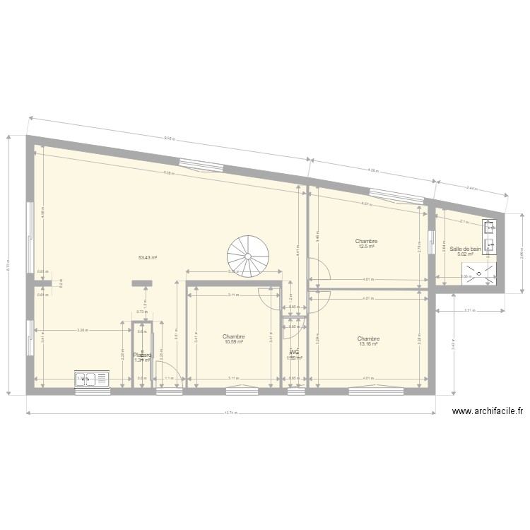 Pierre bénite 4. Plan de 0 pièce et 0 m2