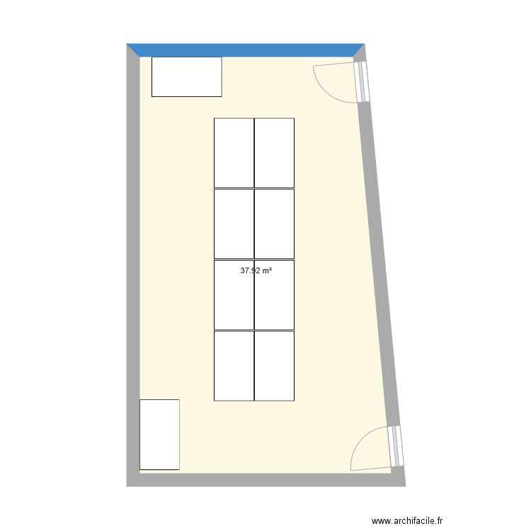 salle 109. Plan de 0 pièce et 0 m2