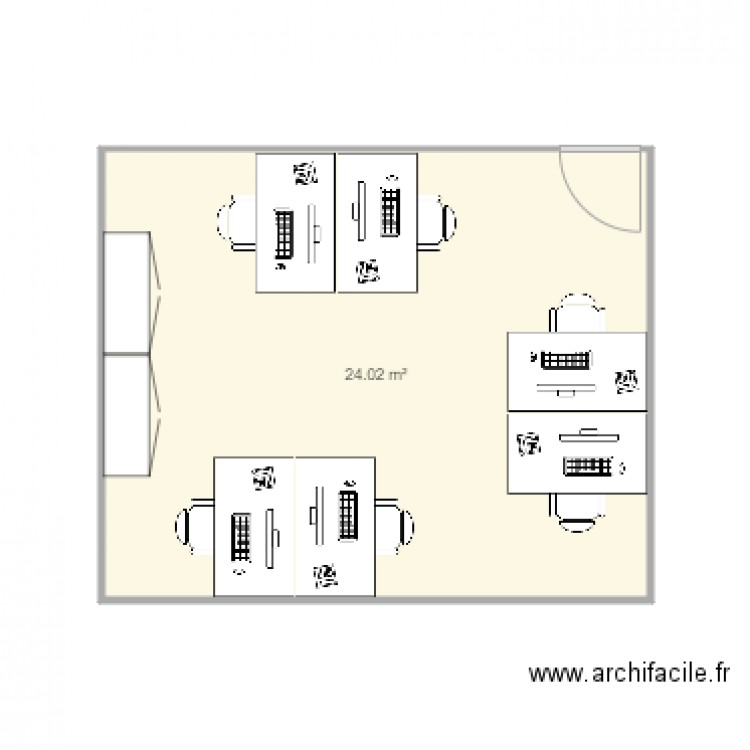 Bureau 22 Event . Plan de 0 pièce et 0 m2
