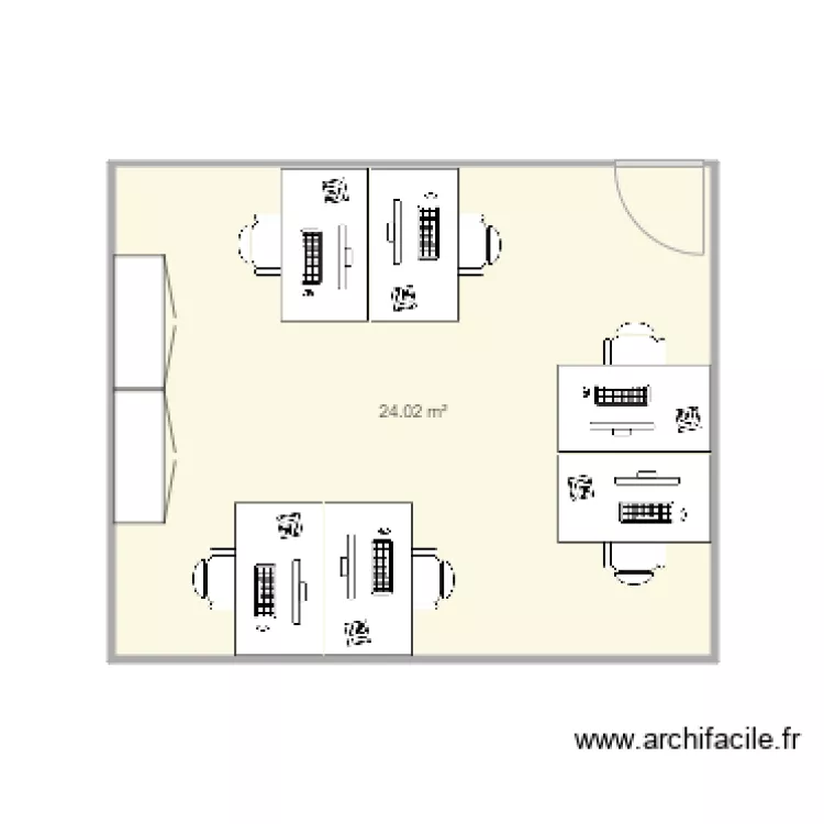 Bureau 22 Event . Plan de 