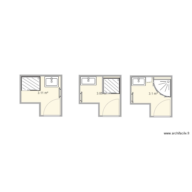 sous sol 2 chambres et placards. Plan de 0 pièce et 0 m2