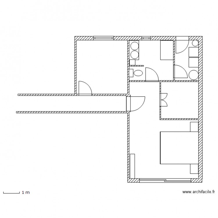 Plan. Plan de 0 pièce et 0 m2