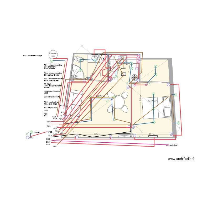 RDC elec. Plan de 0 pièce et 0 m2