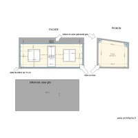 FACADE ET PIGNON ABRI