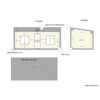 FACADE ET PIGNON ABRI